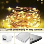 USB Гирлянда теплая